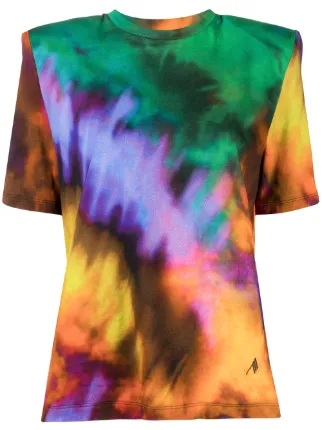 The attico tie dye t shirt Clearance