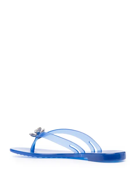 Casadei Jelly four-leaf clover flip-flops - FARFETCH