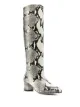 Image 2 of Paris Texas snakeskin-effect boots
