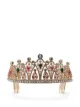 Image 1 of Dolce & Gabbana crystal-embellished crown tiara