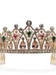 Dolce & Gabbana crystal-embellished crown tiara