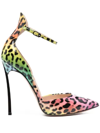 casadei leopard pumps