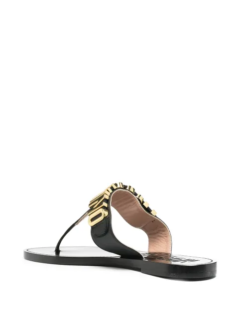 moschino thong sandals