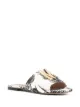 Image 2 of Moschino botanical-print flat sandals