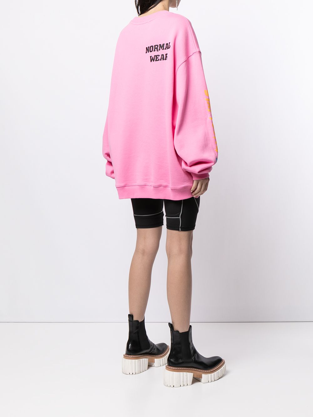 Ground Zero multi-motif Oversized Sweatshirt - Farfetch