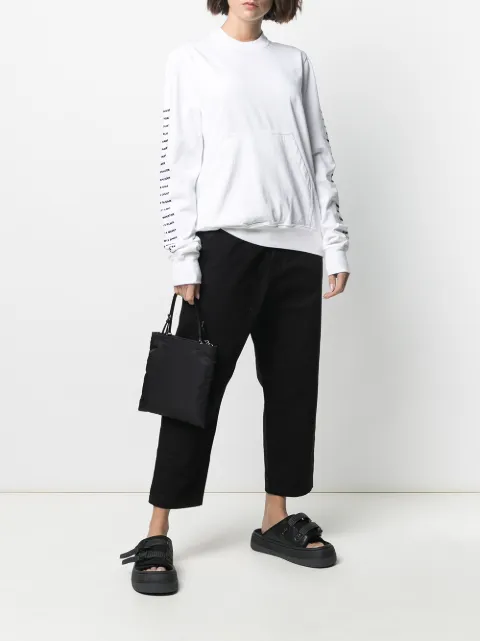 Rick Owens DRKSHDW Printed Arms Sweatshirt - Farfetch