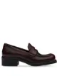 Image 1 of Miu Miu square-toe block heel loafers