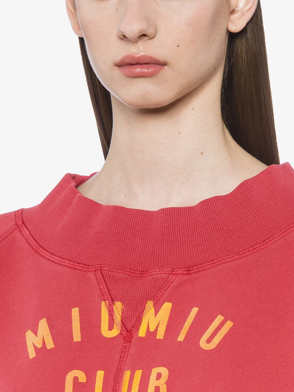 Miu Miu Club cropped top
