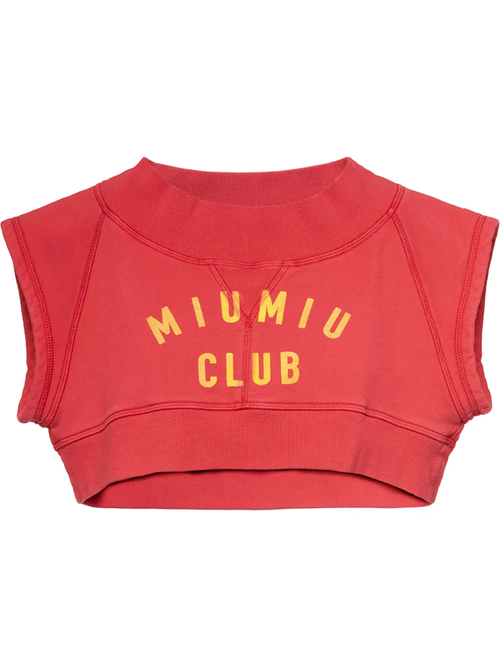 Miu Miu Club cropped top