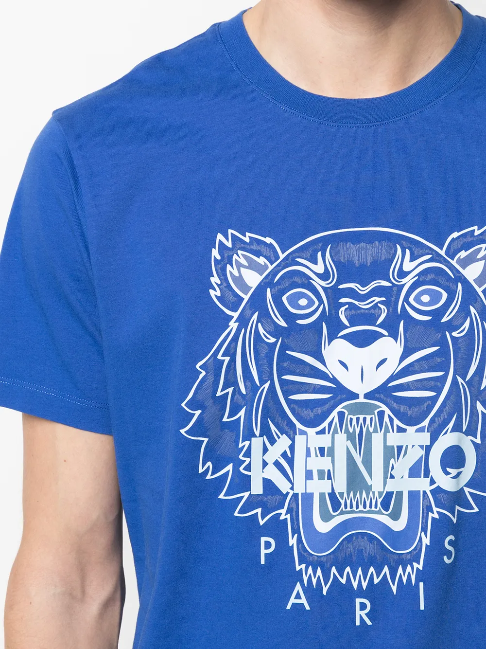 фото Kenzo футболка с вышивкой tiger