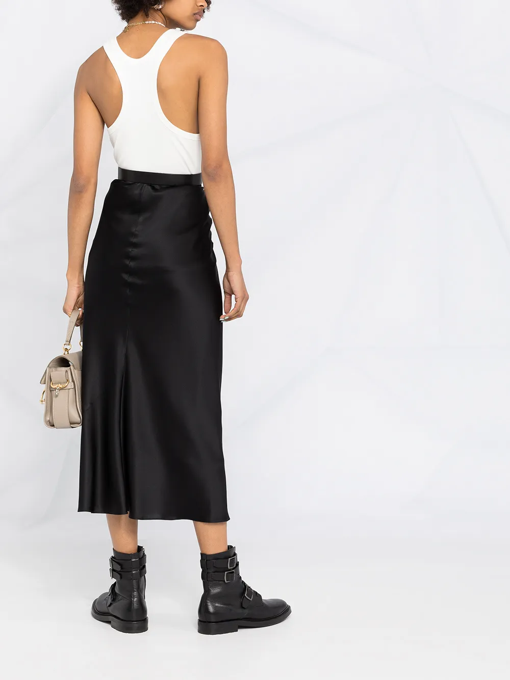 Dorothee Schumacher Ribben Seduction Sleeveless Top In White