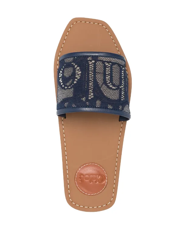 chloe lace slides