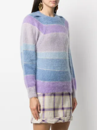 stripe knit jumper展示图