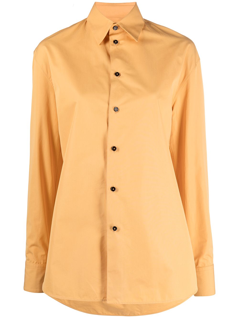 

Jil Sander camisa manga larga - Naranja