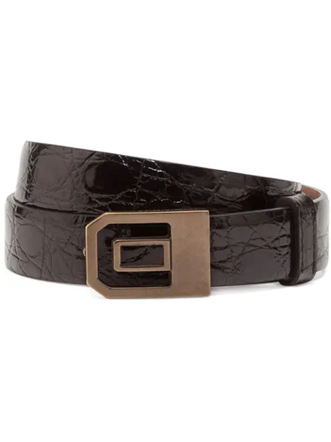 Dolce & Gabbana buckled leather belt