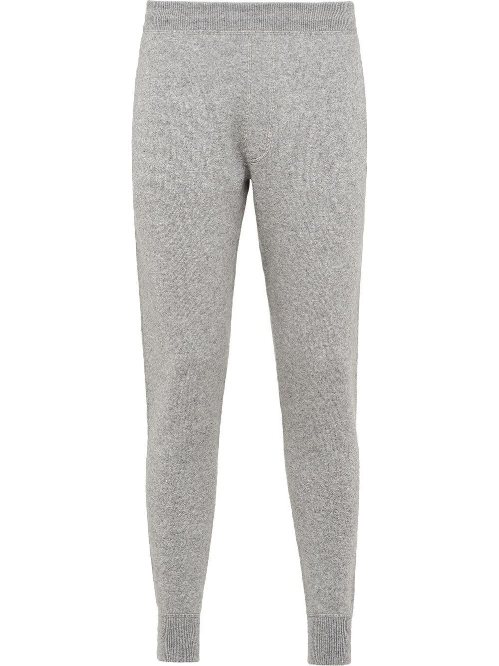 

Prada cashmere knitted track pants - Grey