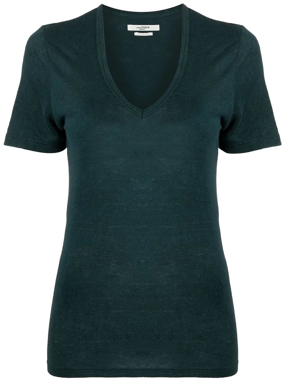 

Isabel Marant Étoile playera con cuello en V - Verde