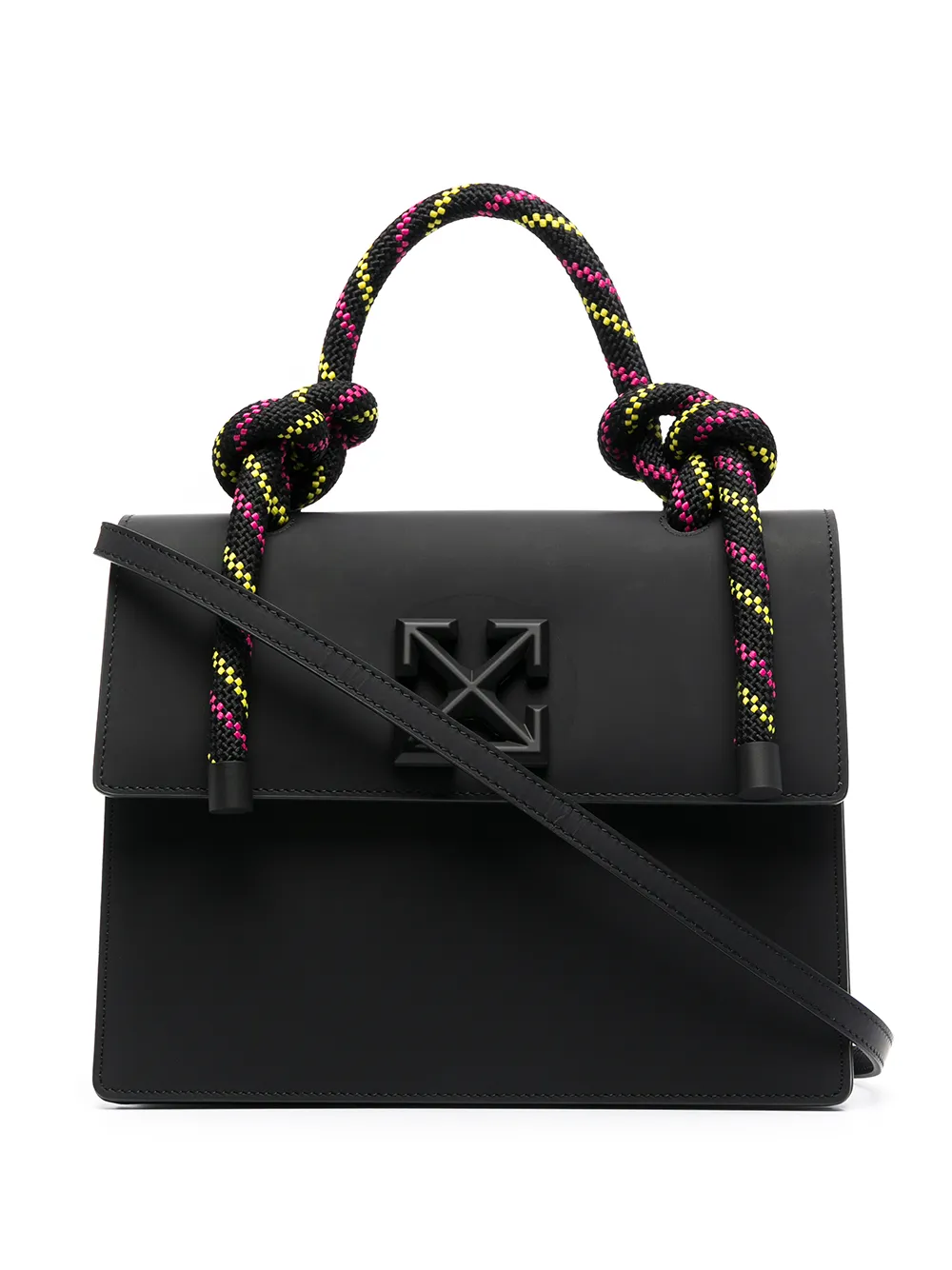 Click to view more detailed imagery on our partner's website Off-white 2.8 Gummy Jitney Tote Bag In Black