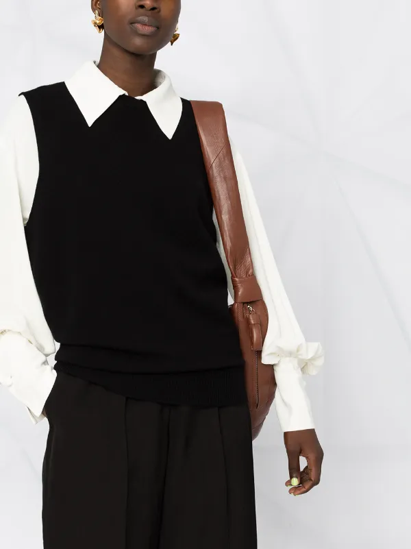 Jil Sander Sleeveless crew-neck Jumper 