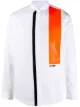 Image 1 of Dsquared2 contrast-panel long-sleeve shirt