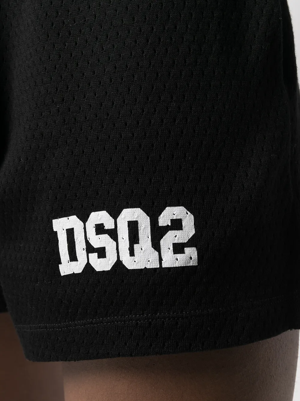фото Dsquared2 спортивные шорты с логотипом
