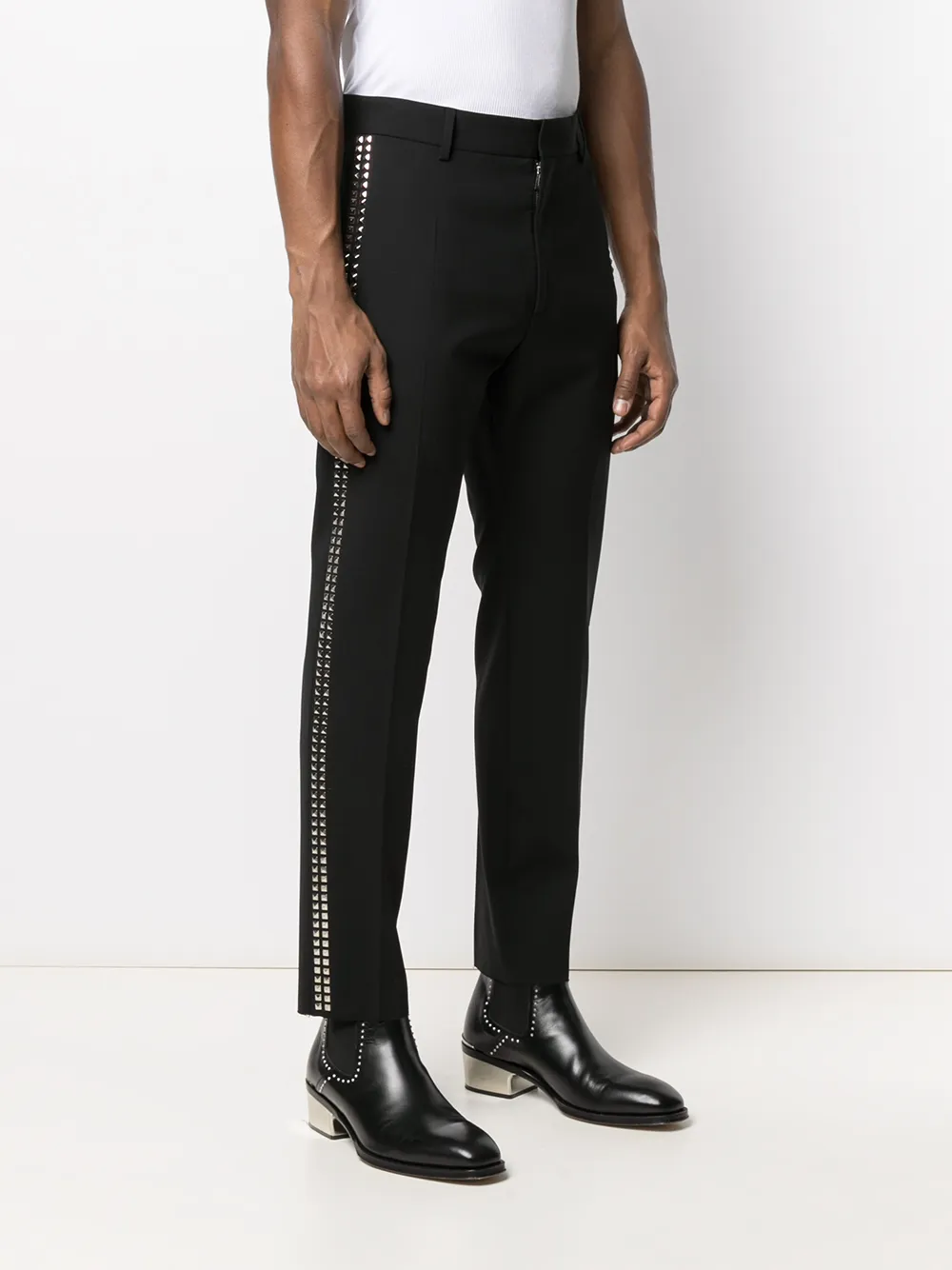 фото Dsquared2 узкие брюки с заклепками