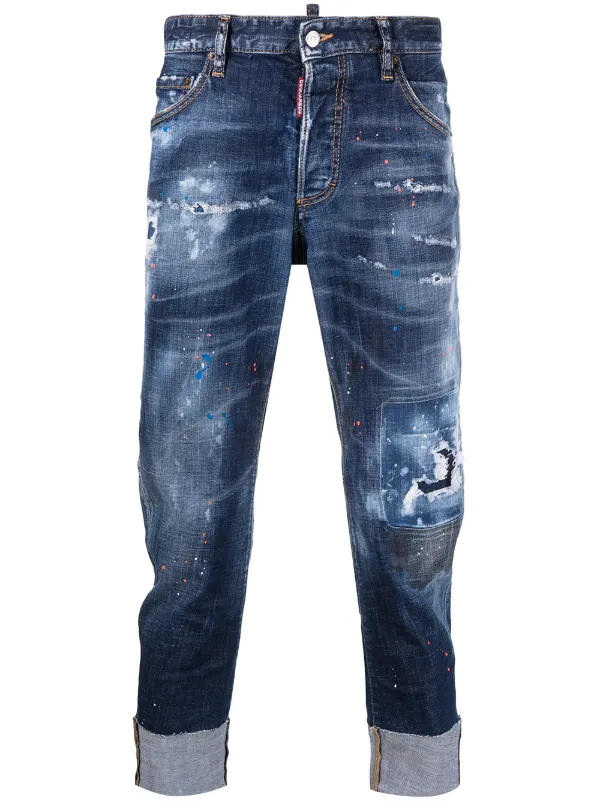 Dsquared ripped jeans mens Clearance