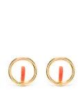 Charlotte Chesnais Saturn Blow hoop earrings - Gold