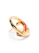 Charlotte Chesnais Saturn Blow hoop earrings