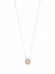 Image 1 of Le Gramme 18kt yellow gold and sterling silver 3g Entrelacs pendant necklace