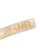 Chanel Pre-Owned 1997 branded clear hair barrette