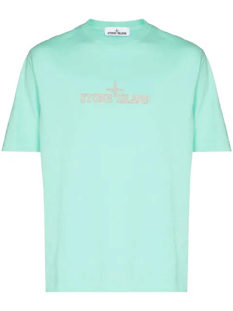 Stone Island logo-print short-sleeve T-shirt