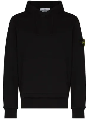 stone island hoodie sort