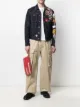 Image 2 of Dsquared2 patch-embellished denim jacket