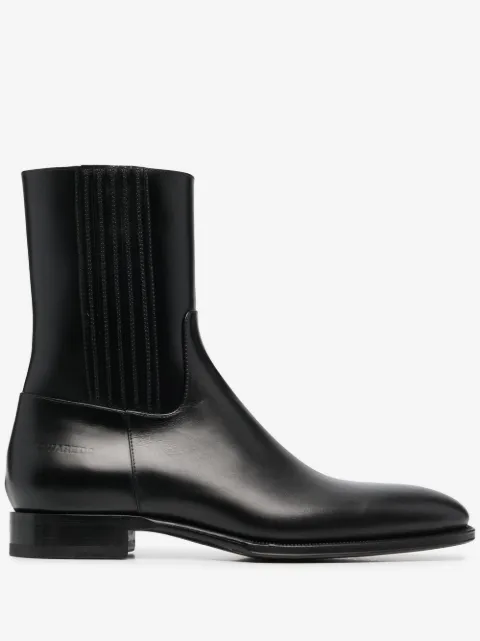 DSQUARED2 بوت كاحل كلاسيكي بنعل مسطح