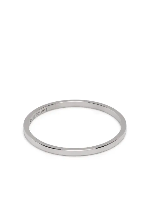 Le Gramme 18kt white gold Slick polished ring