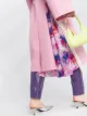 MSGM floral-panel trench coat