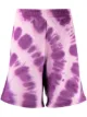 Image 1 sur MSGM short à effet tie dye