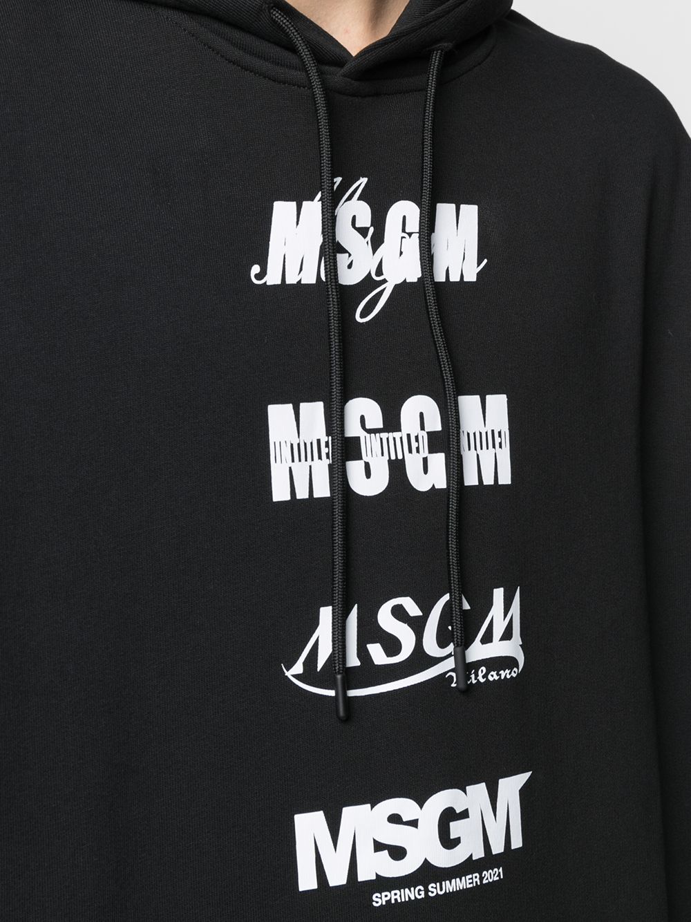 фото Msgm худи с логотипом