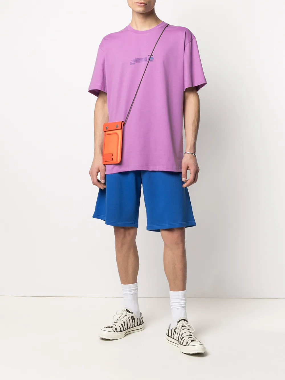 фото Msgm футболка с надписью