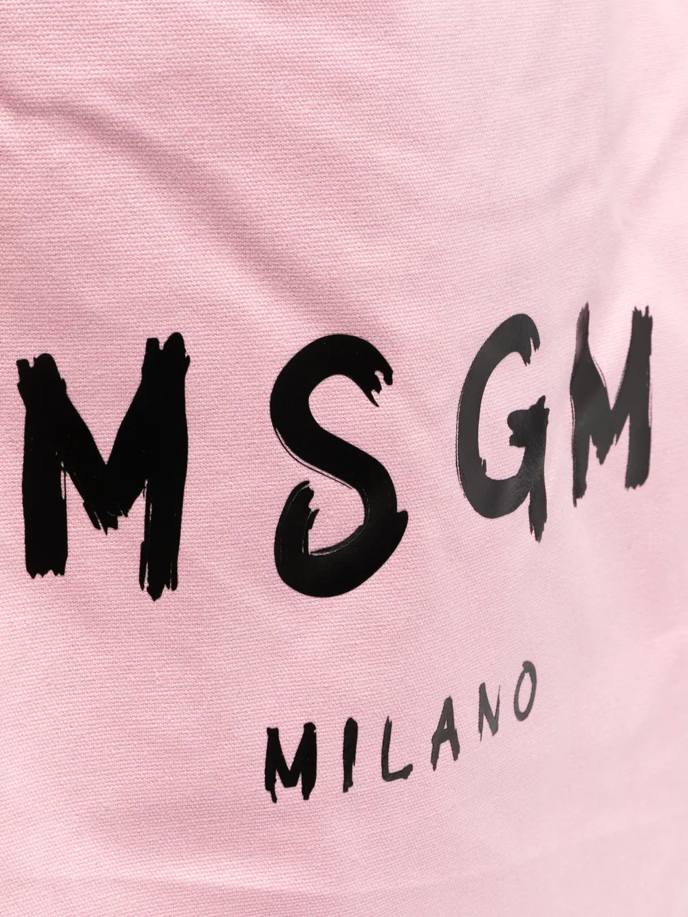 фото Msgm сумка-тоут с логотипом