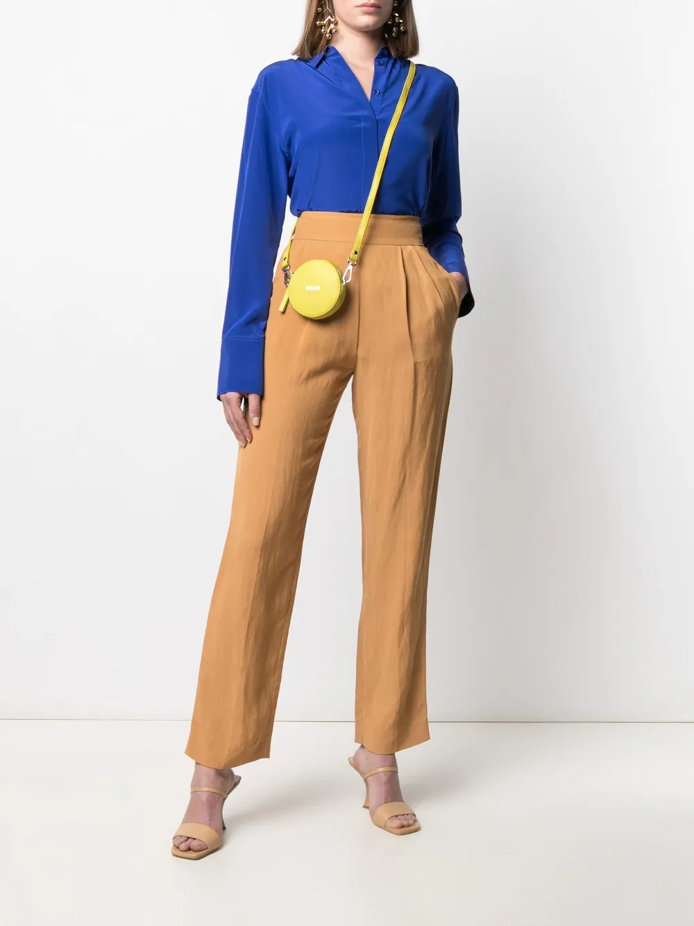 фото Msgm мини-сумка с логотипом