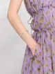 MSGM プリント シルクドレス