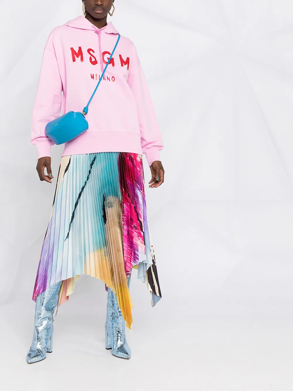 фото Msgm худи с логотипом