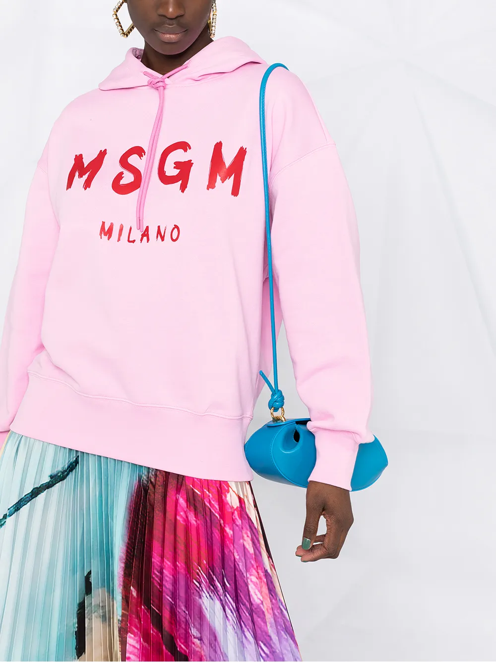 фото Msgm худи с логотипом