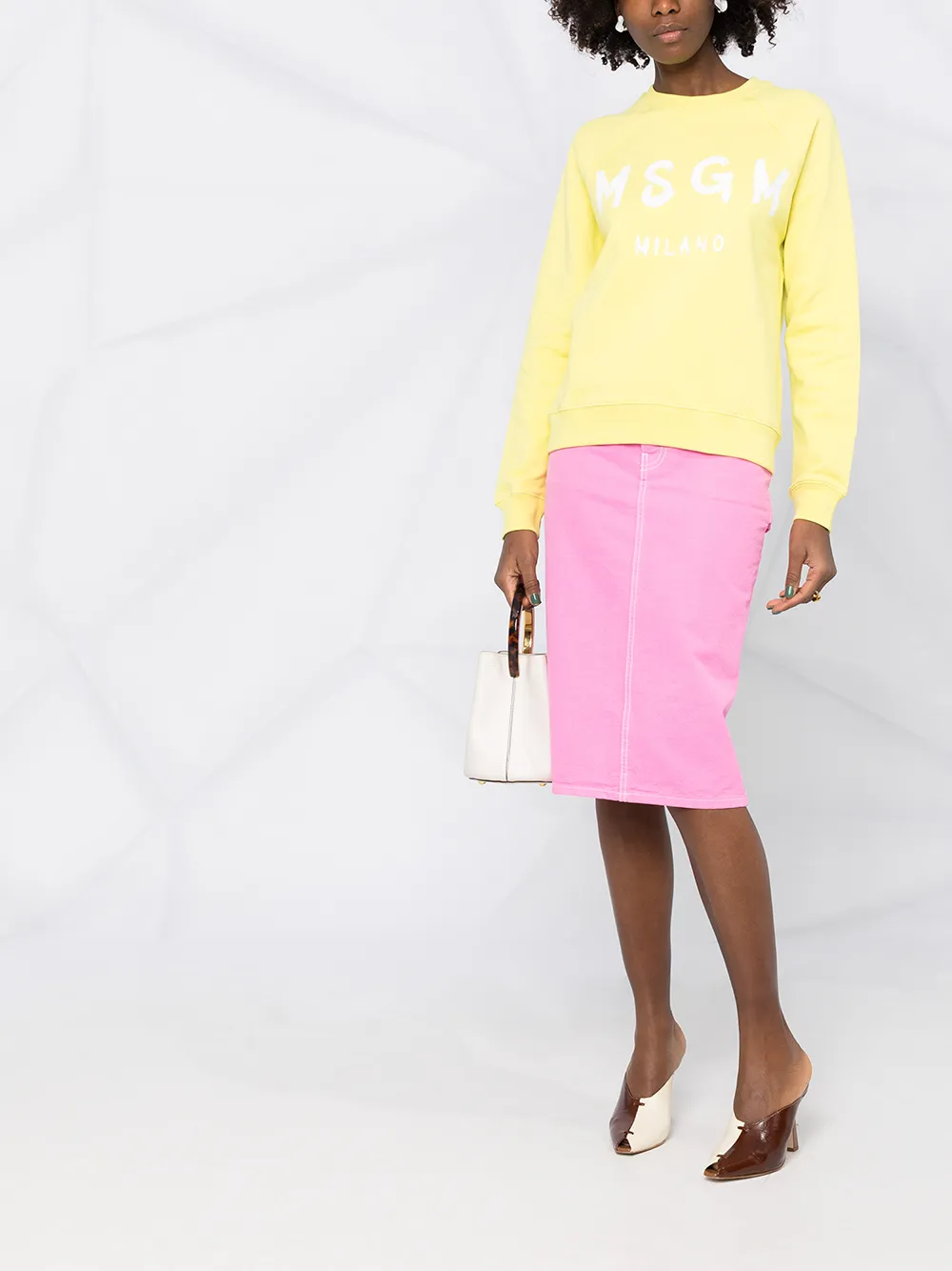 фото Msgm толстовка с логотипом