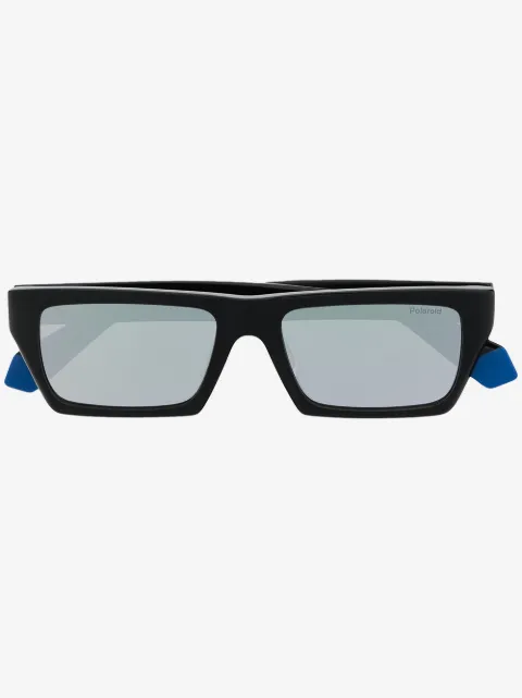MSGM lentes de sol cuadrados con logo