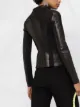 Dsquared2 panelled leather blazer