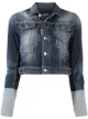 Image 1 of Dsquared2 cropped denim jacket