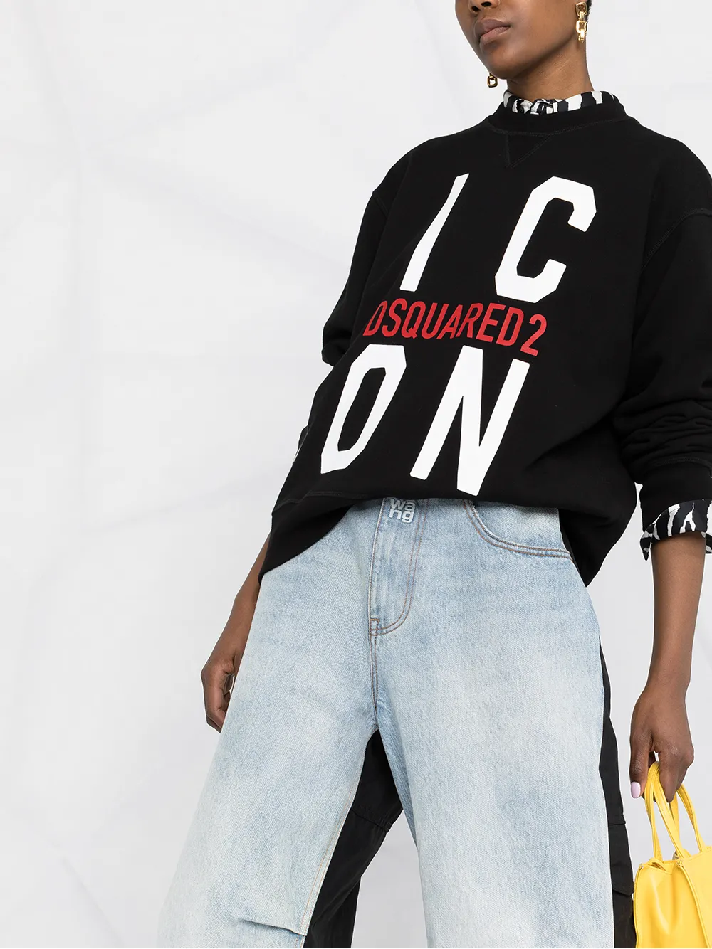 фото Dsquared2 толстовка icon с логотипом